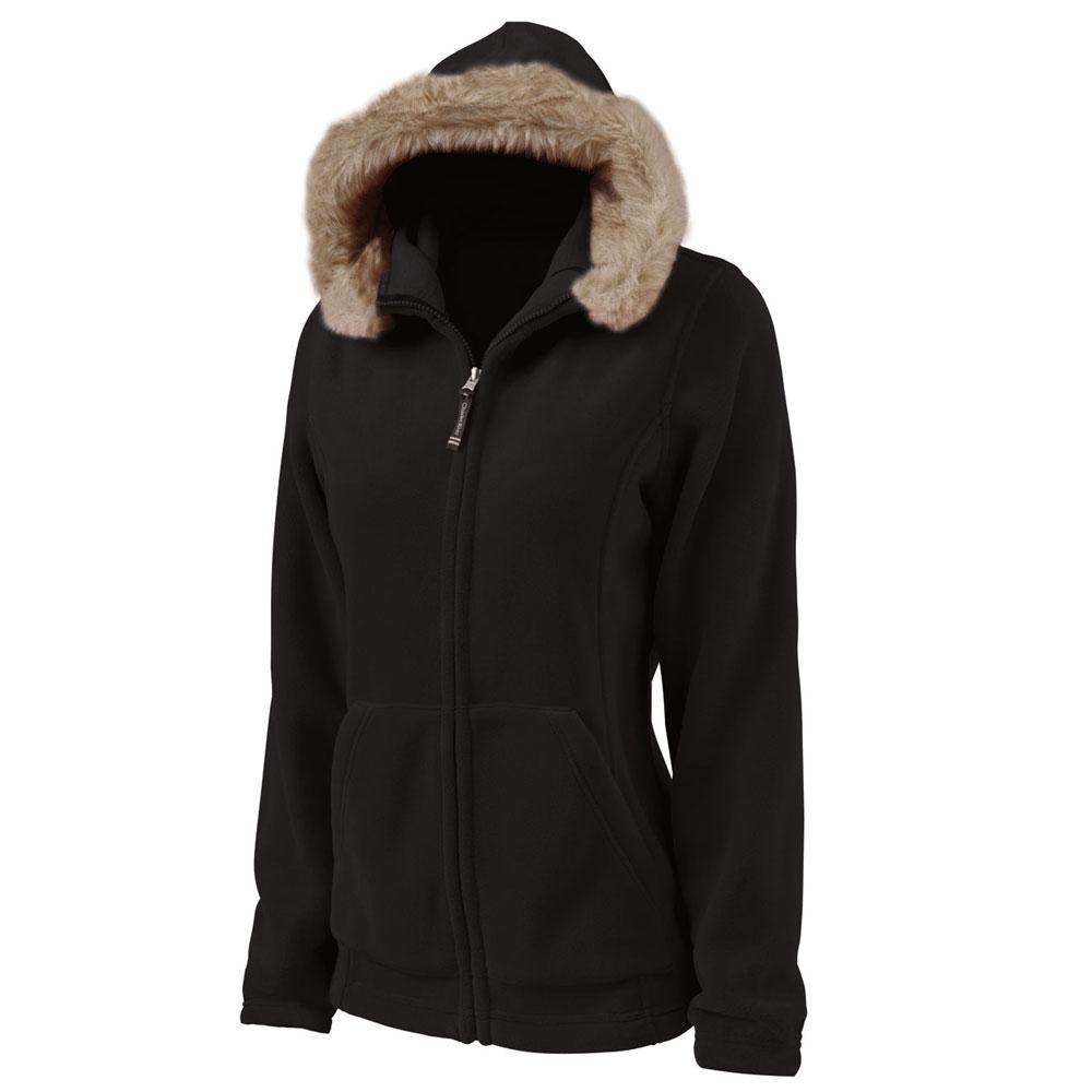 Custom Jackets Ladies' Faux Fur Trimmed Jacket