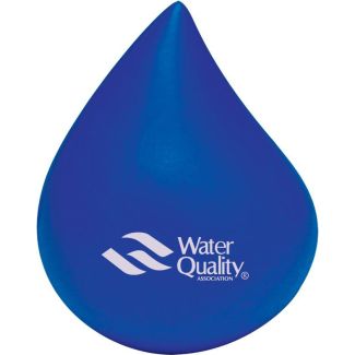 Blue Water Drop Stress Ball