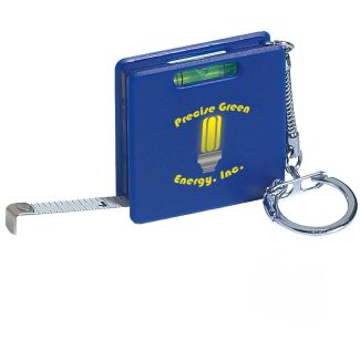 Square Level Tape Measure Key Tag