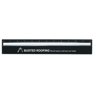 Plastic 12" Ruler with Magnifying Glass