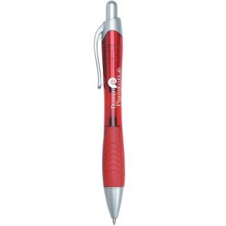 Rio Ball Point Pen with Contoured Rubber Grip