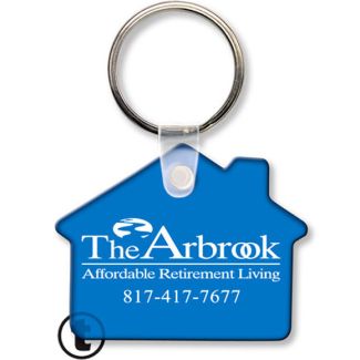 House Sof‑Touch Vinyl Key Tag