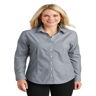 Port Authority Ladies' Crosshatch Easy Care Shirt