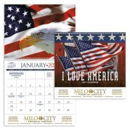 I Love America Calendar