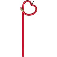 Apple / Stem Shaped Bentcil Pencil
