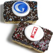 Belgian Chocolate Rice Krispies Icing Picture Treats