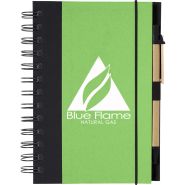 Eco&Atilde;&cent;&Acirc;�&Acirc;�Friendly 5 X 7 Spiral Notebook &amp; Pen