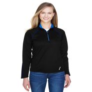 Radar Ladies' Half-Zip Performance Long Sleeve Top