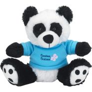 6 Plush Big Paw Panda with Shirt