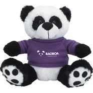 8&Atilde;&cent;&Acirc;�&Acirc;�1/2" Plush Big Paw Panda with Shirt