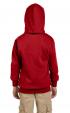 Hanes Youth 7.8 oz. EcoSmart 50/50 Pullover Hooded Sweatshirt Thumbnail 1