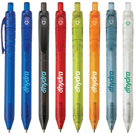Aqua Push-action Ballpoint Pens 2