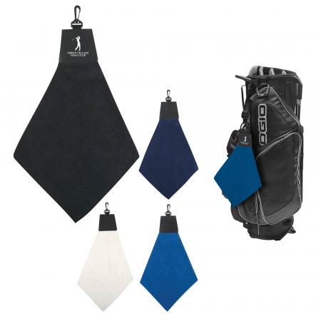 Triangle Fold Golf Towels 1