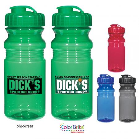 20 Oz. Frosted Fitness Bottles 1