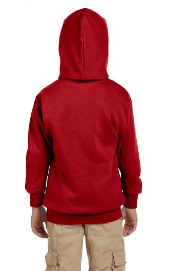 Hanes Youth 7.8 oz. EcoSmart 50/50 Pullover Hooded Sweatshirt 1
