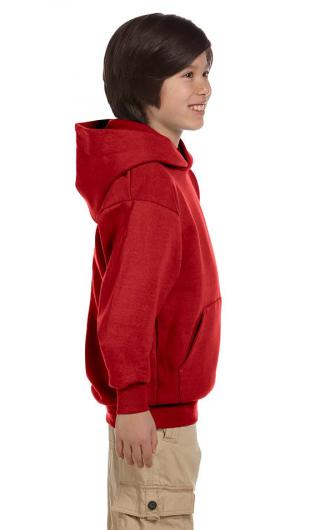 Hanes Youth 7.8 oz. EcoSmart 50/50 Pullover Hooded Sweatshirt 2