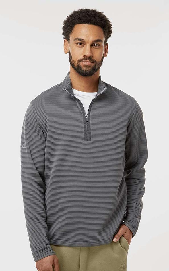 Promotional Adidas - Spacer Quarter-Zip Pullover - Custom