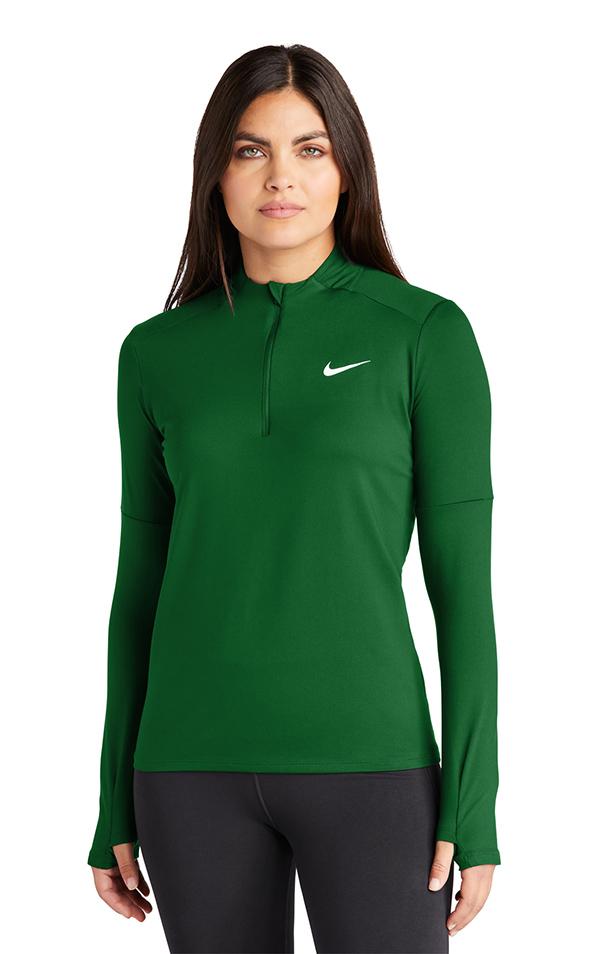 Promotional Nike Ladies Dri-FIT Element 1/2-Zip Top Custom
