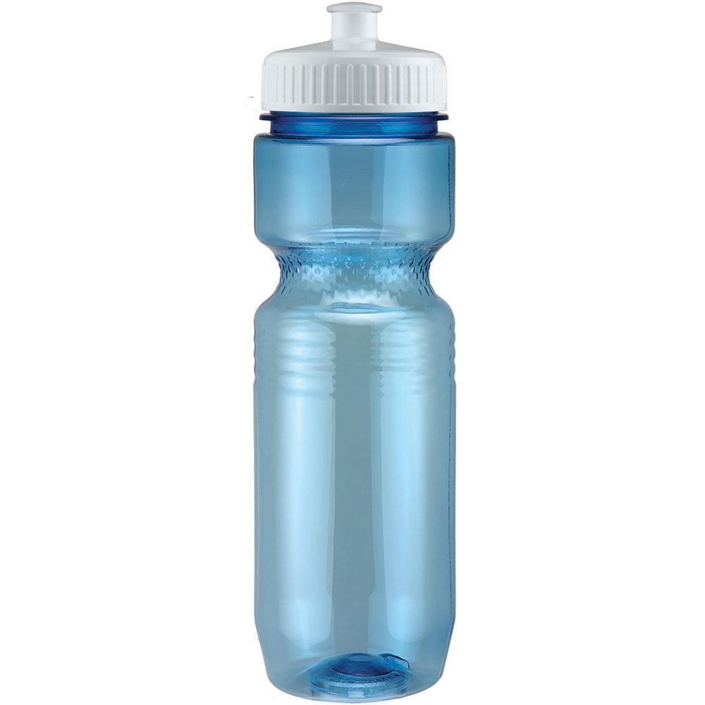 Promotional Logo 26 oz Translucent Jogger Bottles (Push Pull Lid)