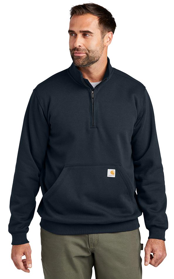 Promotional Carhartt® Midweight 1/4-Zip Mock Neck Sweatshirt