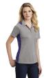 Sport-Tek Women's Heather Colorblock Contender Polo Thumbnail 3
