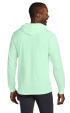 Jerzees Classics Unisex Cotton Long Sleeve Hooded T-Shirt Thumbnail 2