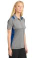Sport-Tek Women's Heather Colorblock Contender Polo Thumbnail 1