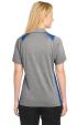 Sport-Tek Women's Heather Colorblock Contender Polo Thumbnail 2