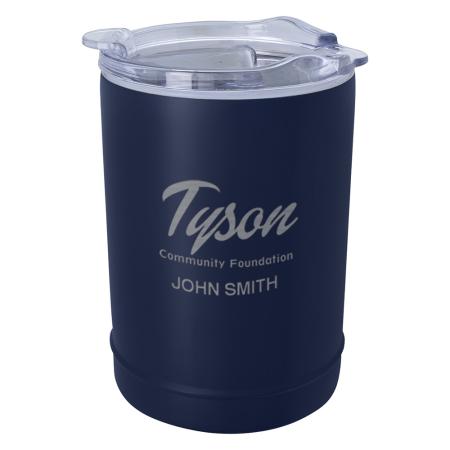 2-In-1 Copper Insulated Beverage Holder and Tumbler - Emgraved 1