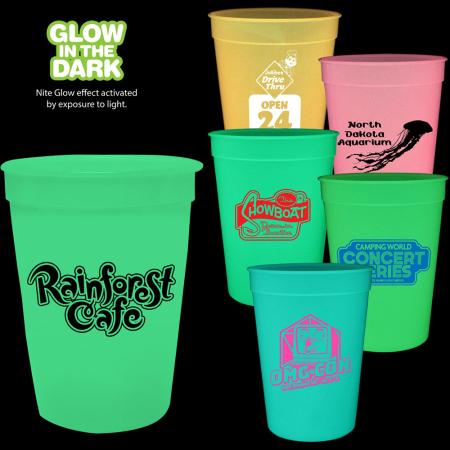 12 oz. Nite Glow Stadium Cup 1
