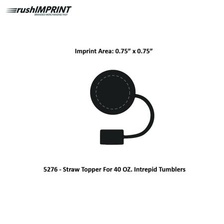 Straw Topper For 40 OZ. Intrepid Tumblers 1