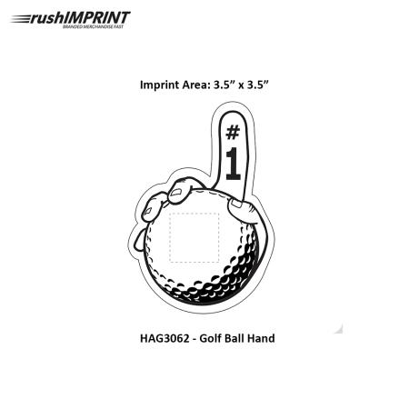 Golf Ball Hand 1