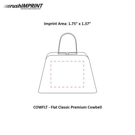 Flat Classic Premium Cowbell 1