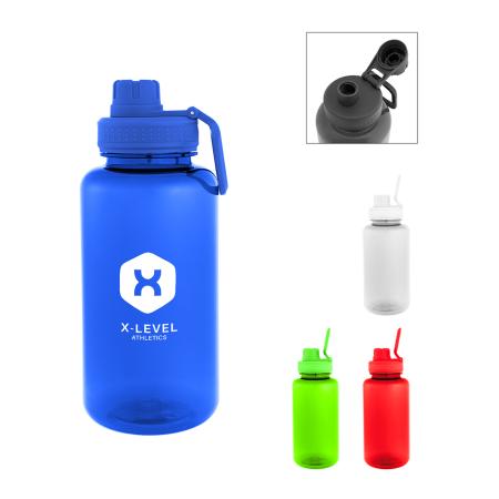 34 Oz. Jessie RPET Bottle - Silkscreen 1