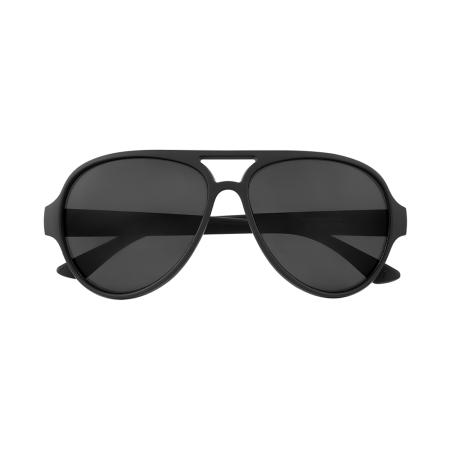 Rubberized Recycled Frame Aviator Sunglasses 1