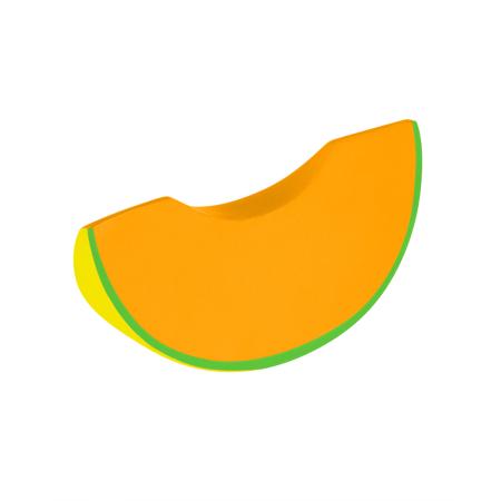 Cantaloupe Slice Shape Stress Ball 1