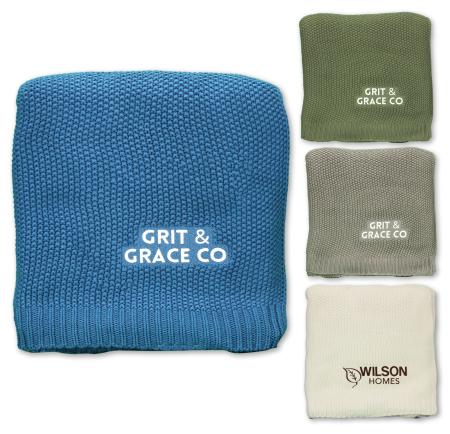 Aliehs Crochet Knit Throw 1