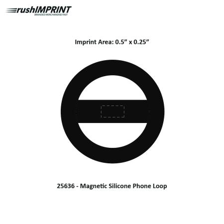 Magnetic Silicone Phone Loop 1