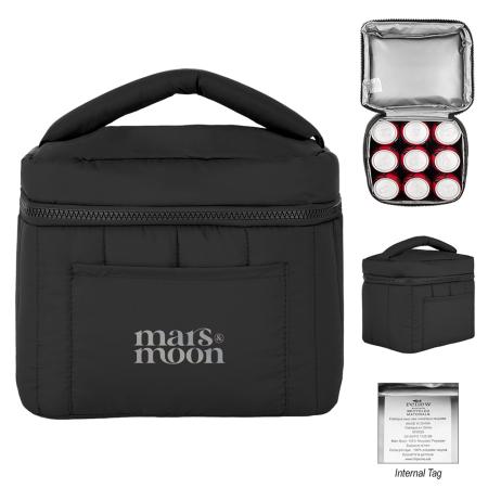 Luxe Puffer rPET 9 Can Cooler Bag 3