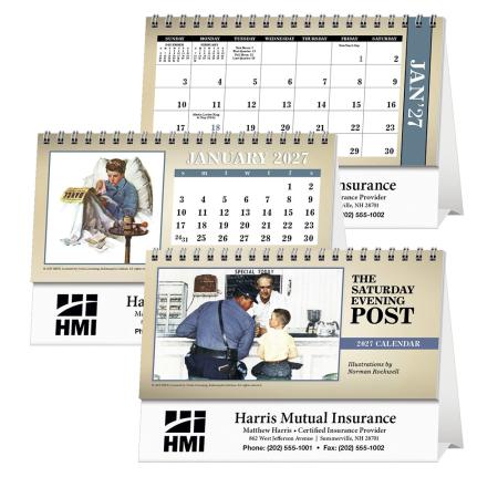 The Saturday Evening Post Desk Calendars 1