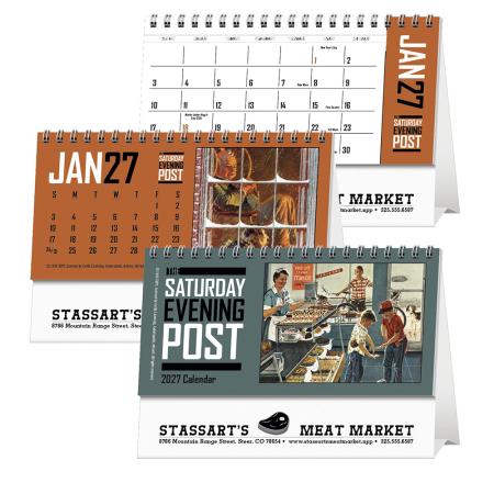 The Saturday Evening Post Desk Calendar 2