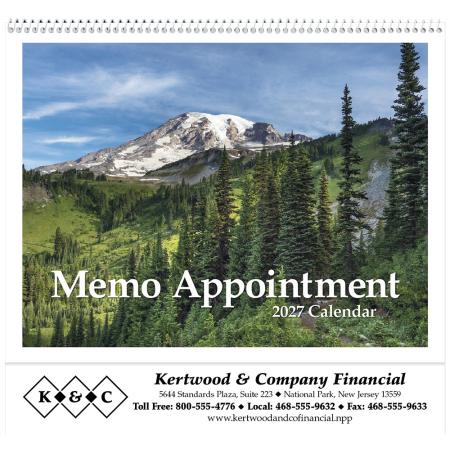 Memo Appointment with Picture Calendars 1