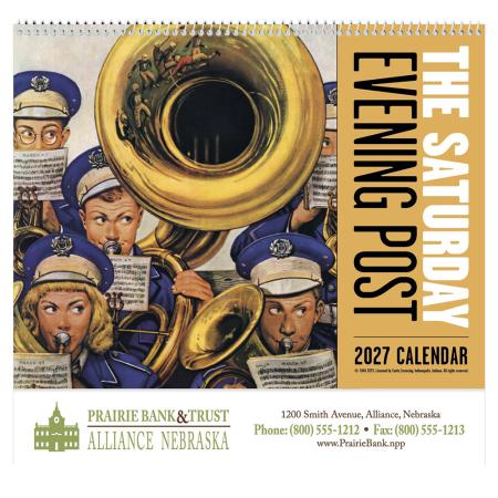 The Saturday Evening Post - Spiral Calendars 1