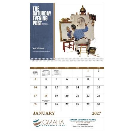 The Saturday Evening Post - Spiral Calendars 1