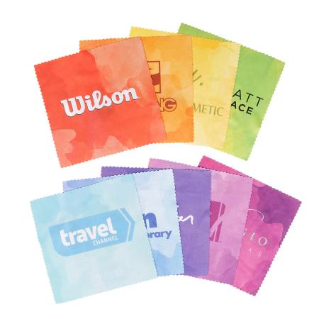 Microfiber Full Color Cloth - 6x6 Two sided Imprint 1