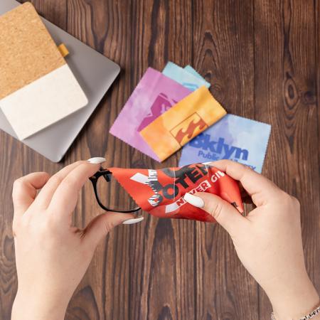 Microfiber Full Color Cloth - 6x6 Two sided Imprint 3