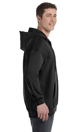 Hanes Unisex Ultimate Cotton Full-Zip Hooded Sweatshirt 2