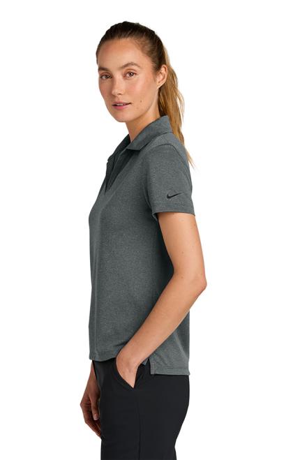 Nike Women's Dri-FIT Smooth Heather Polo 2