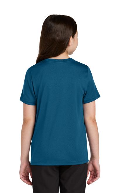 Port & Co Youth Heather Performance Tee 2