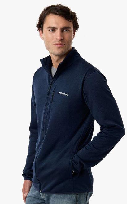 Men's Essential Hike Grid Fleece Full-Zip 2